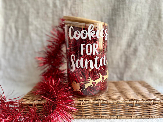 'Cookies for Santa' Jar